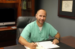 Russ at desk